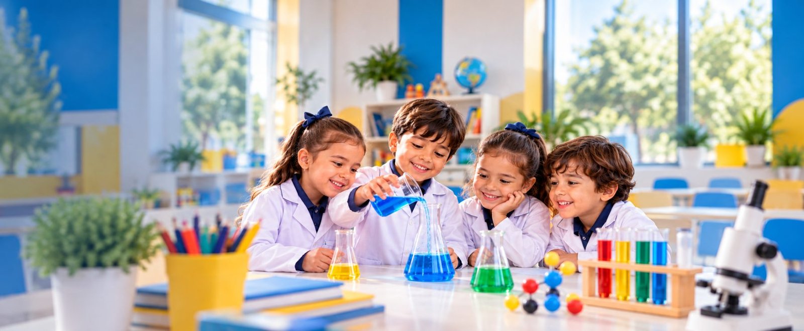 Niños del jardín Los Andes